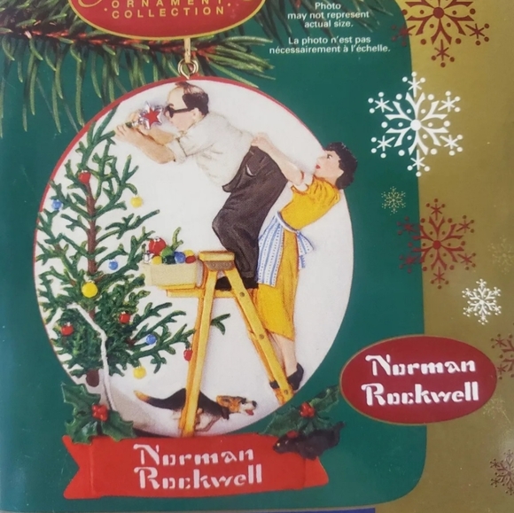 NEW Vtg Norman Rockwell Heirloom Collec. Christmas Ornament #113 Carlton Cards - Picture 4 of 12